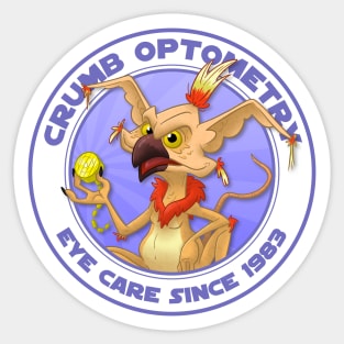 Crumb Optometry Sticker